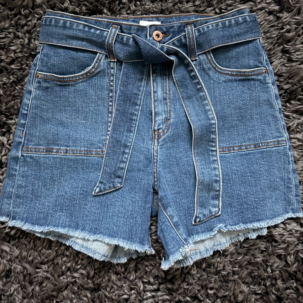Denim Blue Women's Shorts